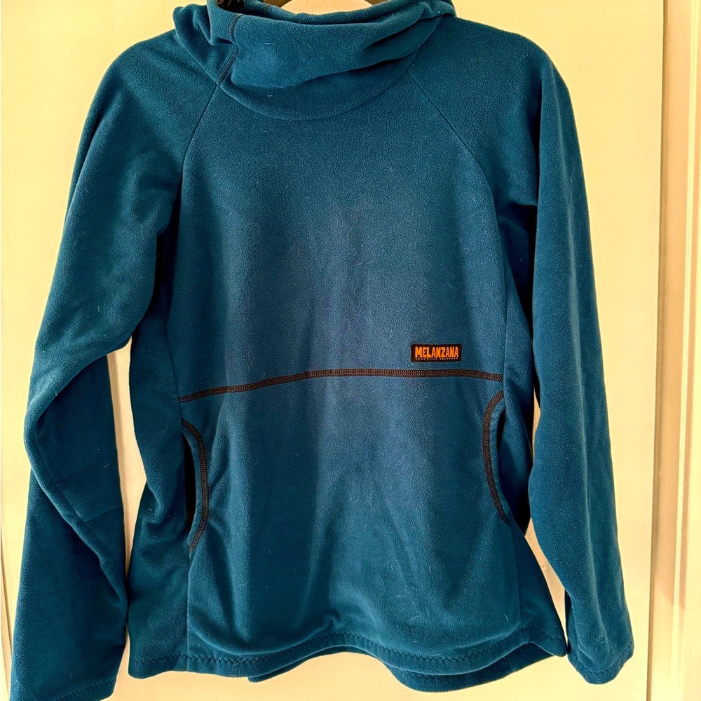 Melanzana Teal Women's Wind Pro Hoodie Medium